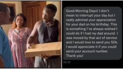 I'm so touched: Nigerian dad almost moved to tears in video as his kids gift him new laptop for birthday