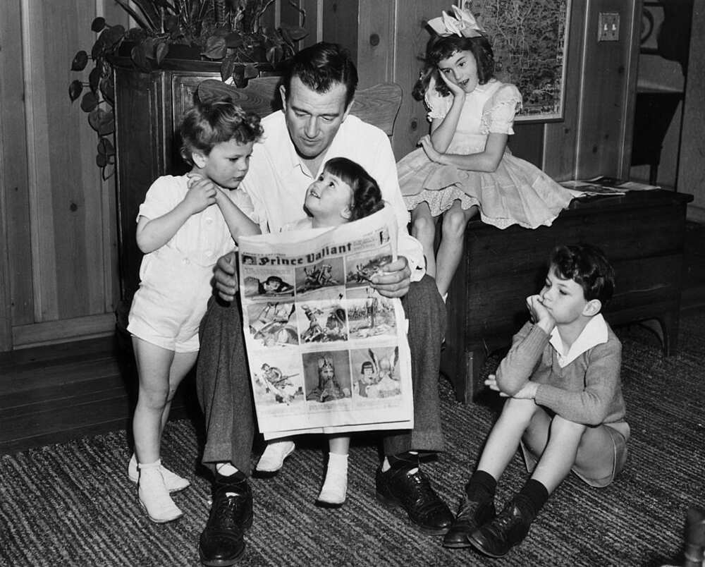 John Wayne children: Who are the descendants of the legendary actor ...