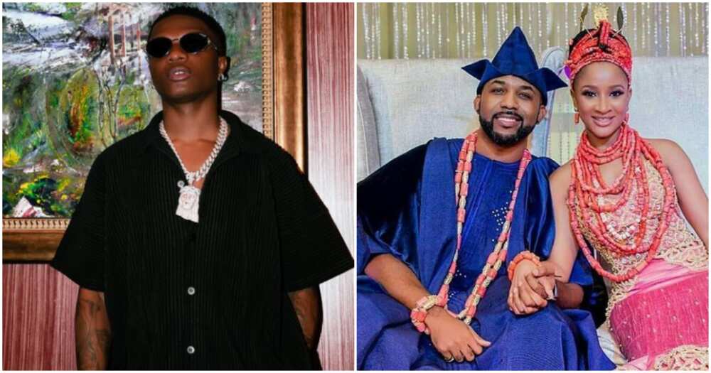 Wizkid, Banky W's wedding