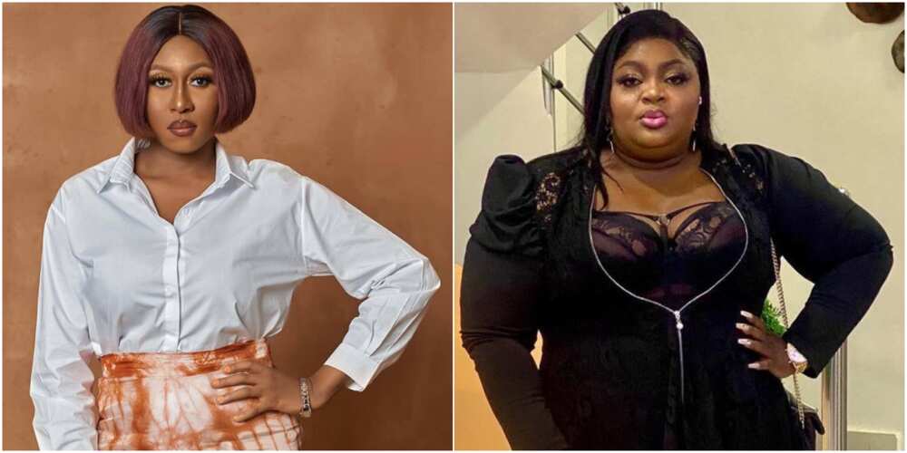 Cynthia Morgan and Eniola Badmus