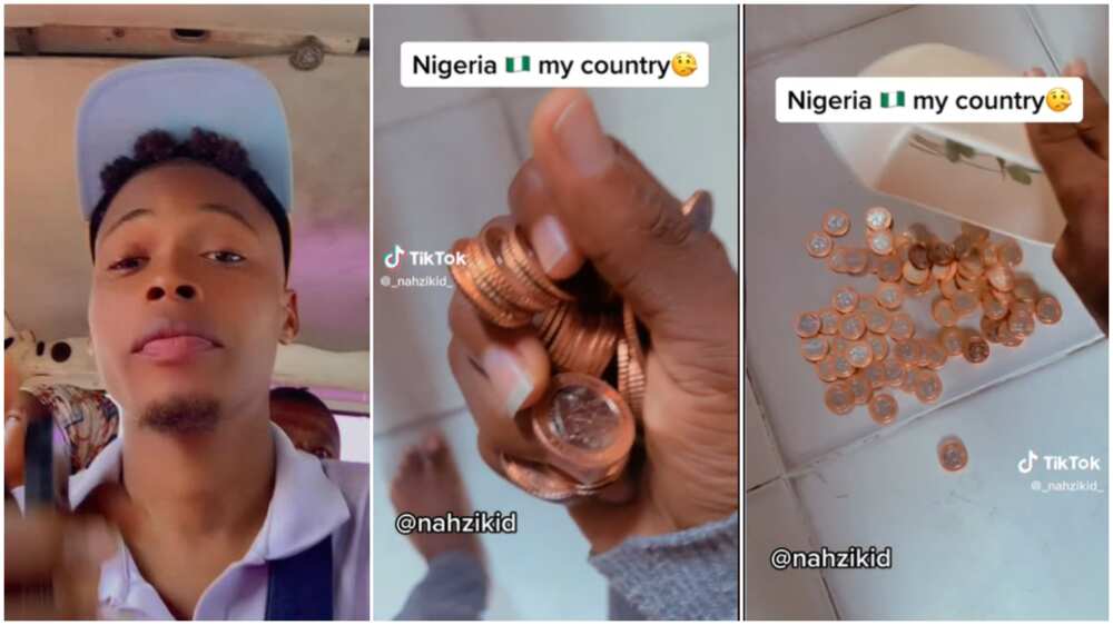 CBN deadline on old notes/man was paid in coins. CBN deadline on old notes/man was paid in coins.