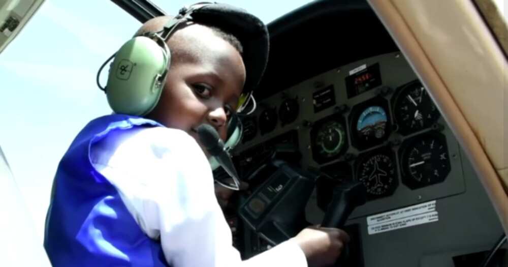 Meet brilliant 4-year-old boy who is already studying planes