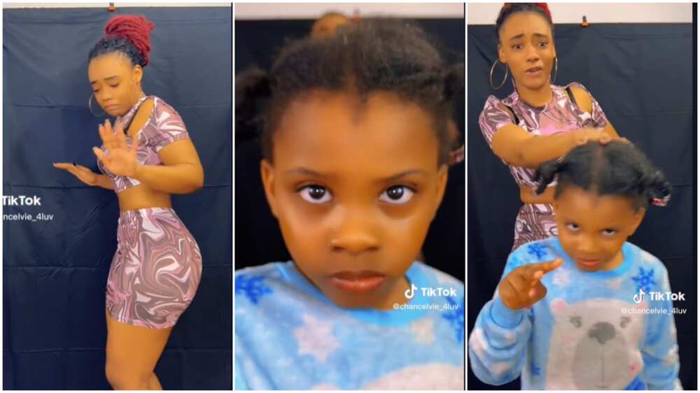 Lady and sister/girl blocked camera. Lady and sister/girl blocked camera.