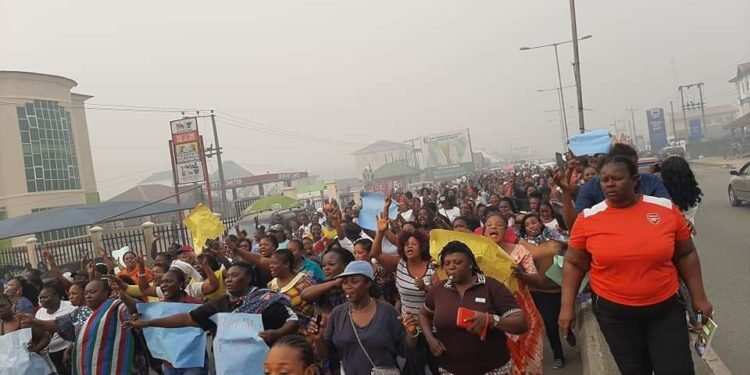 Yanzu-yanzu: Zanga-zanga ya barke a Bayelsa kan shari'ar kotun koli