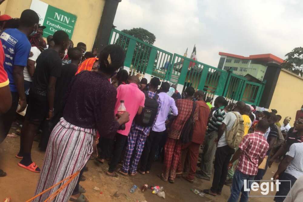 Nigerians gather for NIN-SIM linkage