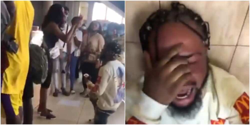 Nigerian man cries after exchanging manhood for lady who rejected him
