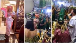 Rita Dominic: Kcee rains cash as newlywed actress shakes her waist, moves shoulders in sweet dance video