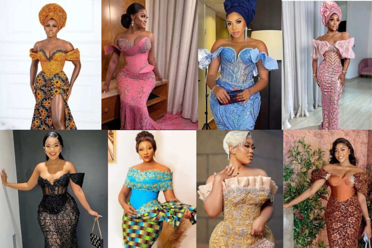 These 17 Long Aso Ebi Gowns Are SR-Approved This Wedding Season | African  lace dresses, Lace bridesmaid dresses, Bridesmaid dresses