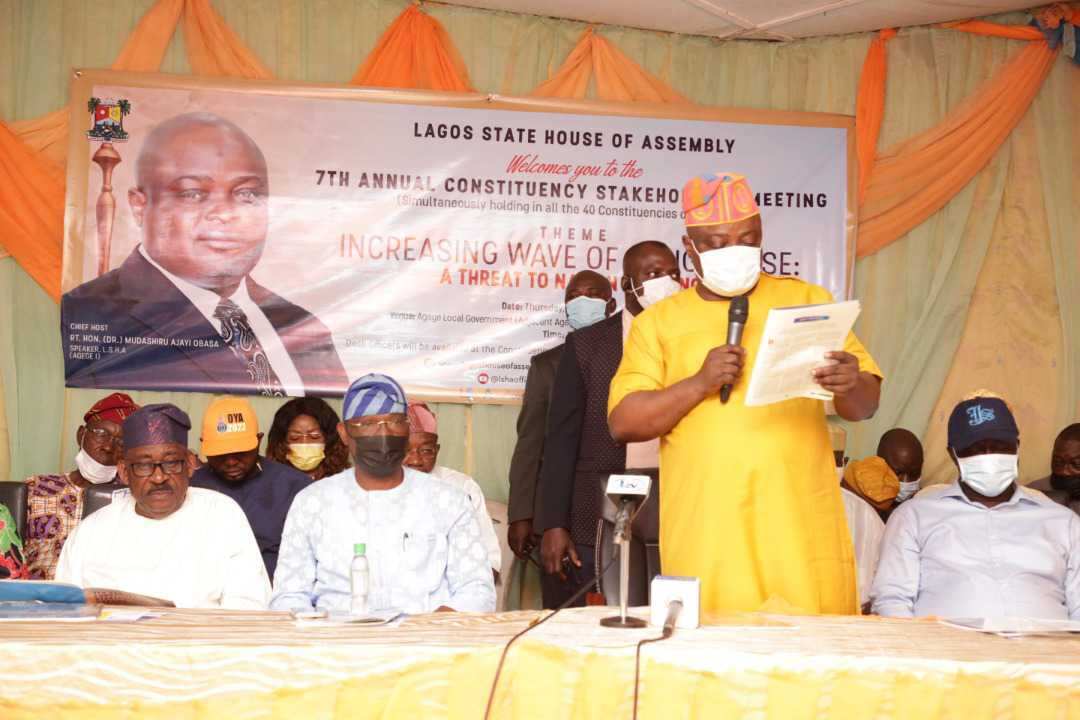 Townhall meeting: Why we must urgently curb drug abuse in Nigeria, Obasa, stakeholders speak