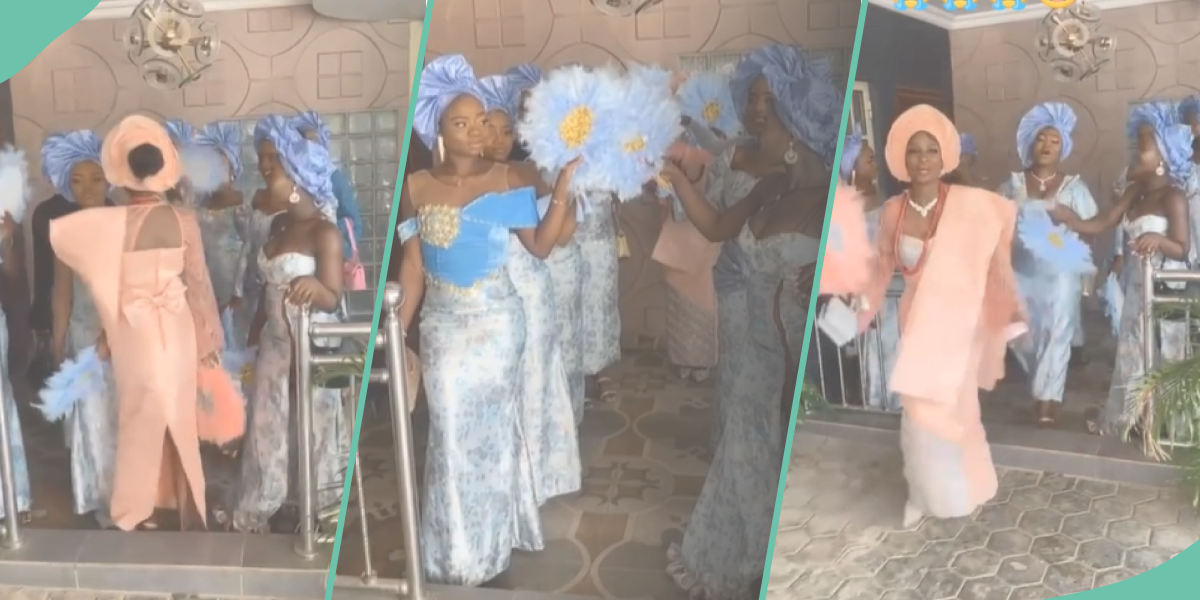 You will be shocked by the video of a bridesmaid who scattered a bride's wedding formation