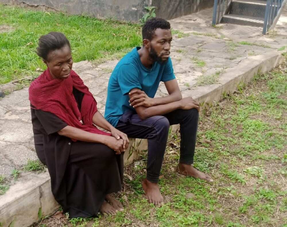 Felicia Ademiloye and her son Adewumi Felicia Ademiloye and her son Adewumi