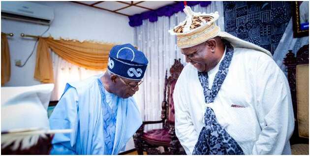 2023 presidency: Tinubu gets rolay blessings from powerful Nigerian monarch