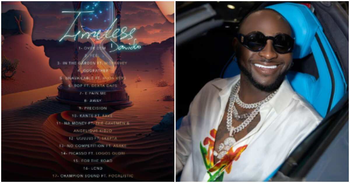 See how Davido made reference to INEC as fans continue streaming Timeless