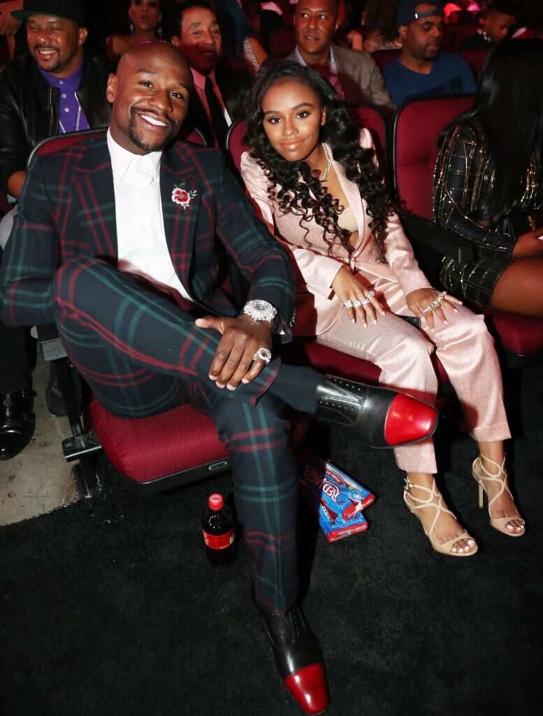 Floyd Mayweather gearing up for grandfather's role as 20-year-old Iyanna confirms she's pregnant
