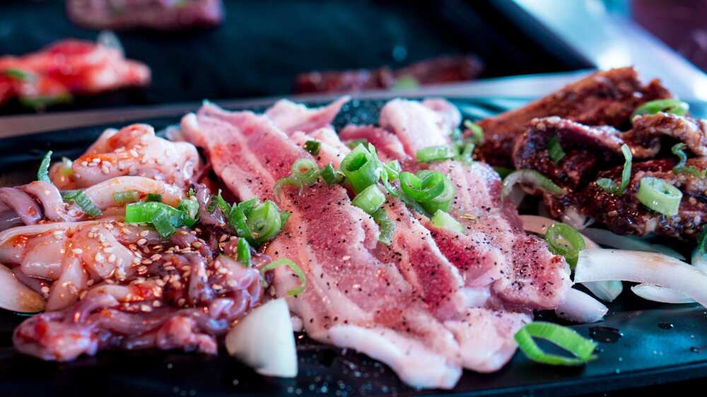 Barbecue Coréen, un plat succulent. Barbecue Coréen, un plat succulent.