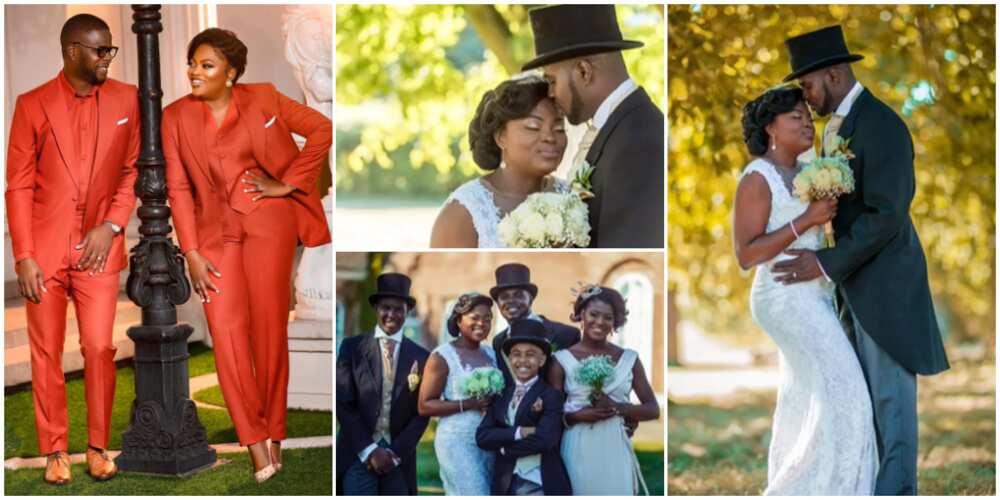 Funke Akindele, JJC Skillz mark wedding anniversary.
