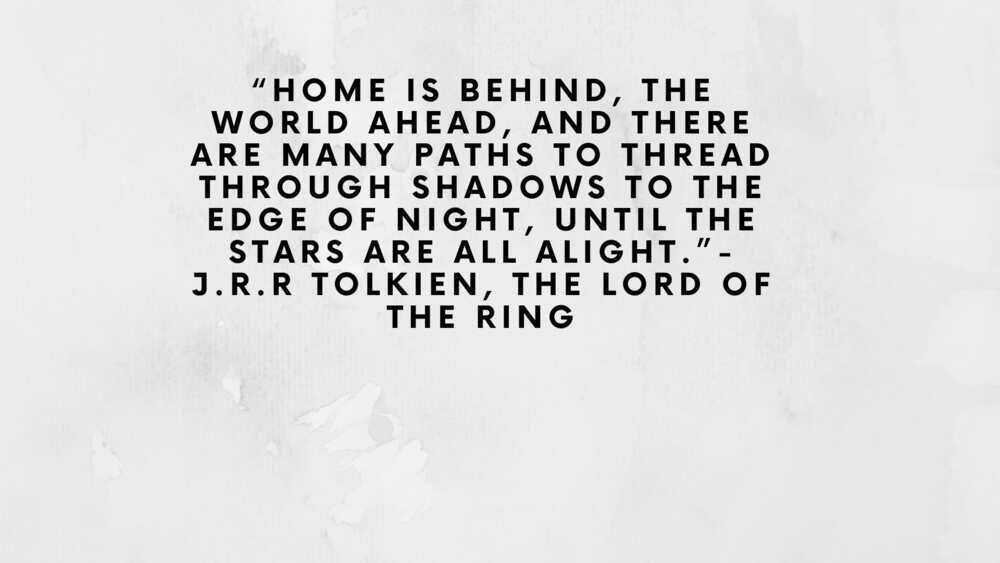 Lord of the Rings books quotes