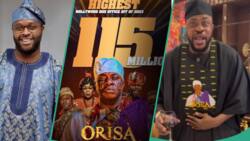 "Highest grossing movie in 2023": Odunlade Adekola dances as new his movie Orisa hits 115m, video goes viral