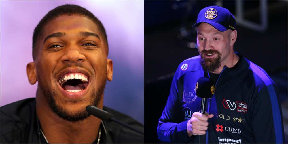 Tyson Fury says its gong to be an easy fight when he finally meets Anthony Joshua in the ring.