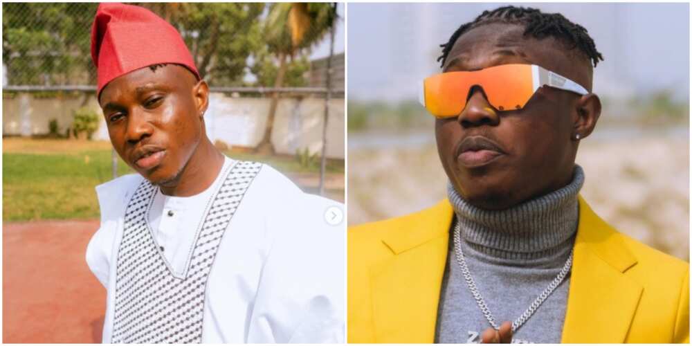 Zlatan Ibile's lunch combination of monkey eat and garri causes stir online