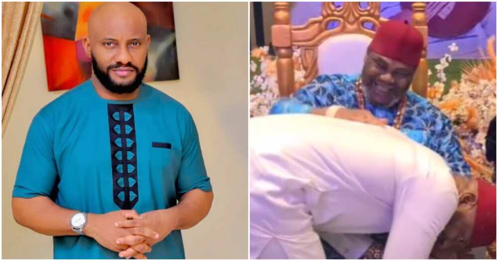 Nollywood stars Yul and Pete Edochie