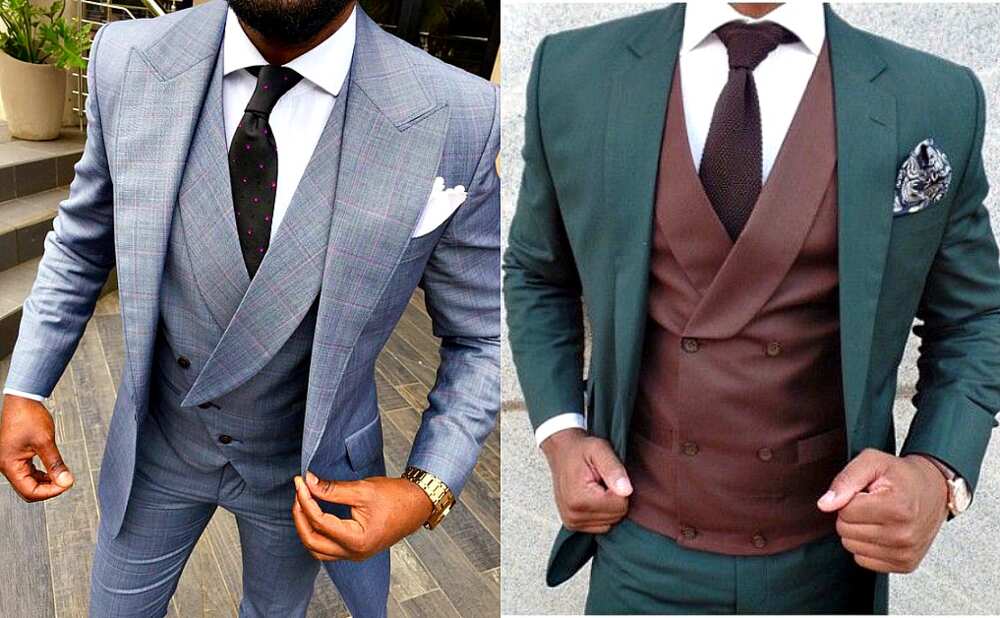 Classic three-piece suit