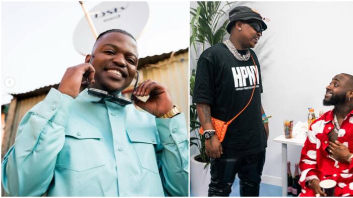Amapiano sound: South Africans blast Nigerians, blame Focalistic for featuring Davido, they react