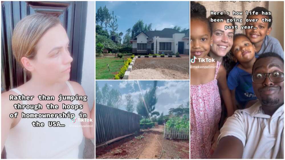 Farming in Africa/woman and husband built home. Farming in Africa/woman and husband built home.