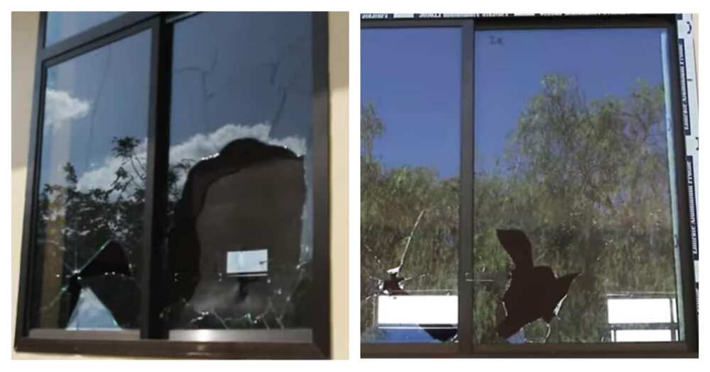 Hussein Chidaka, Morogoro in Tanzania, breaks 12 school windows, watchman