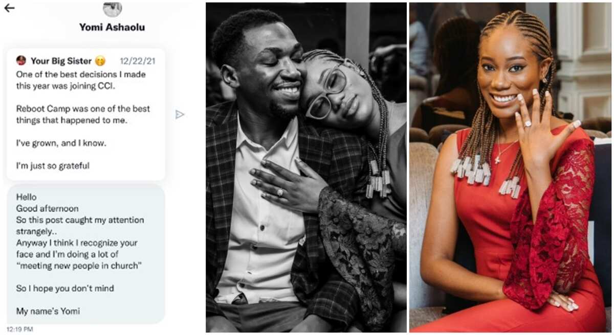 “He Slid into My DM”: Lady Set to Marry Man Who Chatted Her Up, Their Amazing Proposal Photos Go Viral
