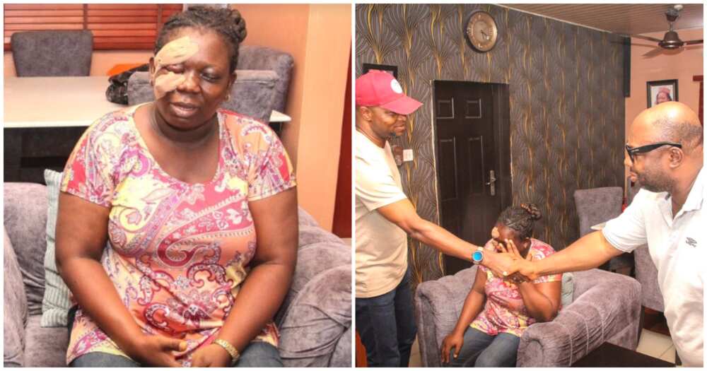 Jennifer Seifegha, woman injured during election Jennifer Seifegha, woman injured during election