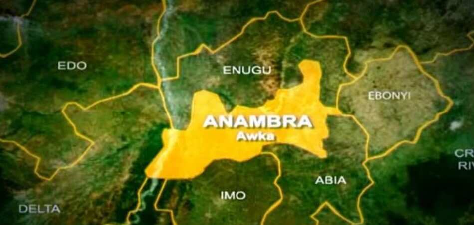 Taswirar jihar Anambra. Taswirar jihar Anambra.