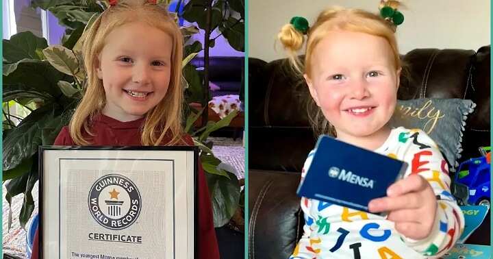 Girl, 2, with amazing IQ breaks Guinness World Record
