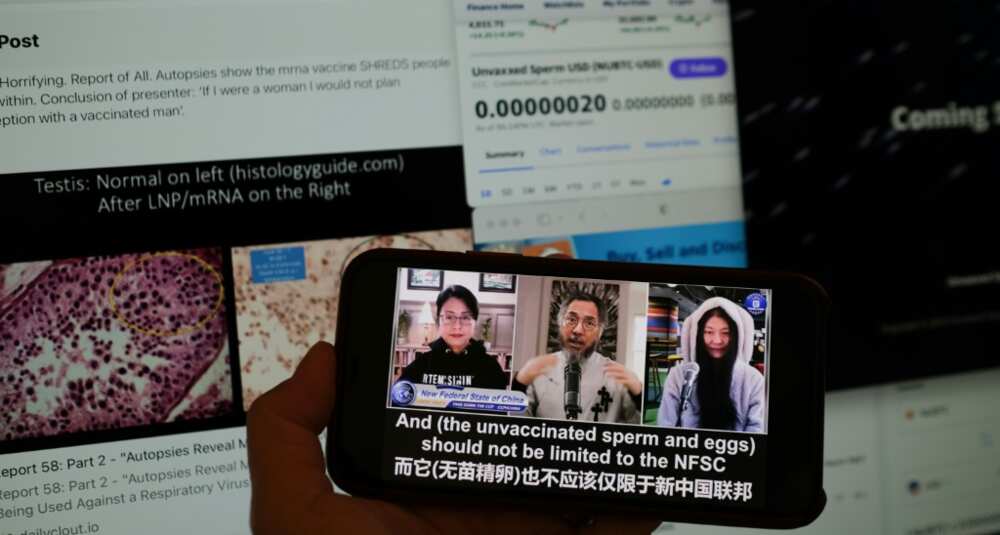 Chinese tycoon Guo Wengui plans an "unvaccinated sperm" auction on the right-wing social media platform Gettr. Chinese tycoon Guo Wengui plans an "unvaccinated sperm" auction on the right-wing social media platform Gettr.