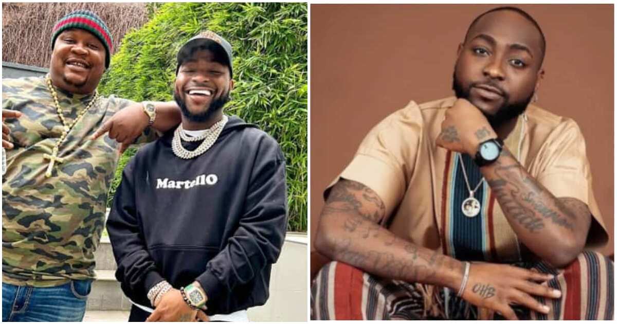 Video: See how Cubana Chiefpriest announced Davido's impending return