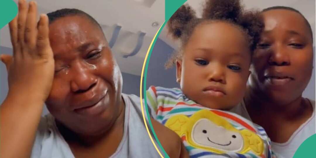 Watch video as Nigerian mum who gave birth through CS laments over aftermath