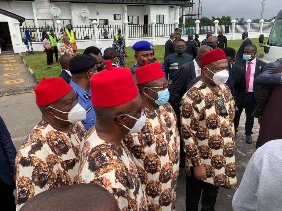 Umahi is in Imo to welcome Buhari