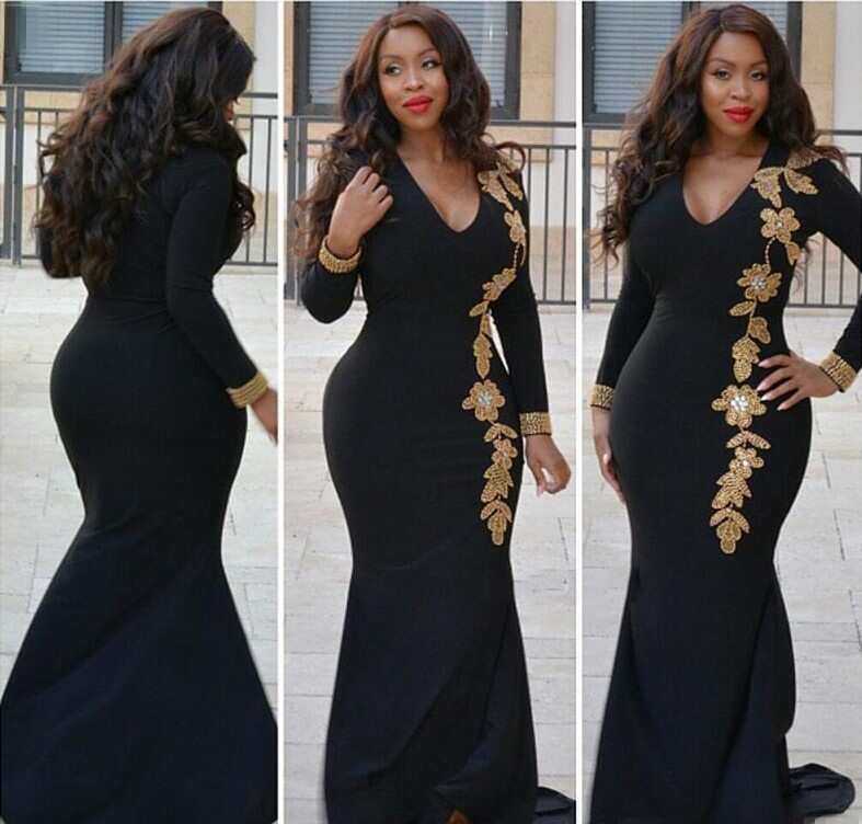 Plus size dresses for wedding guests in Nigeria