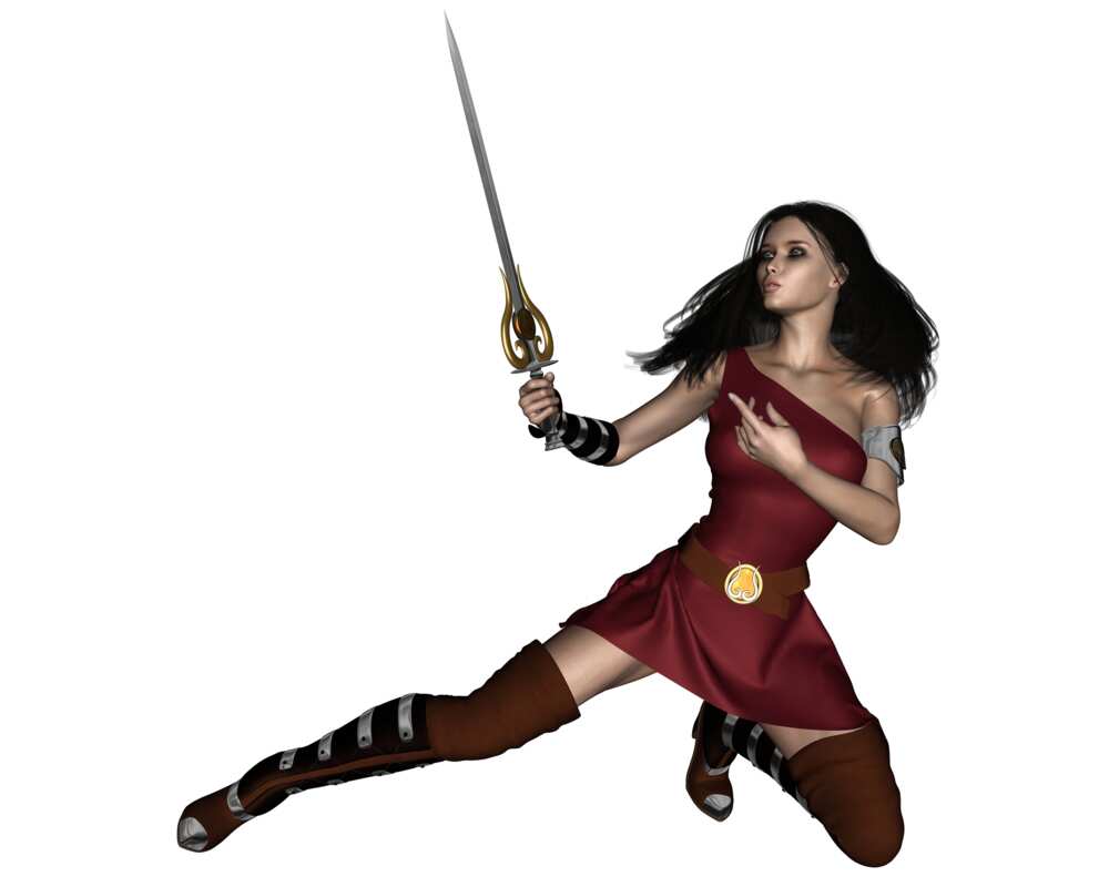 human paladin dandd female