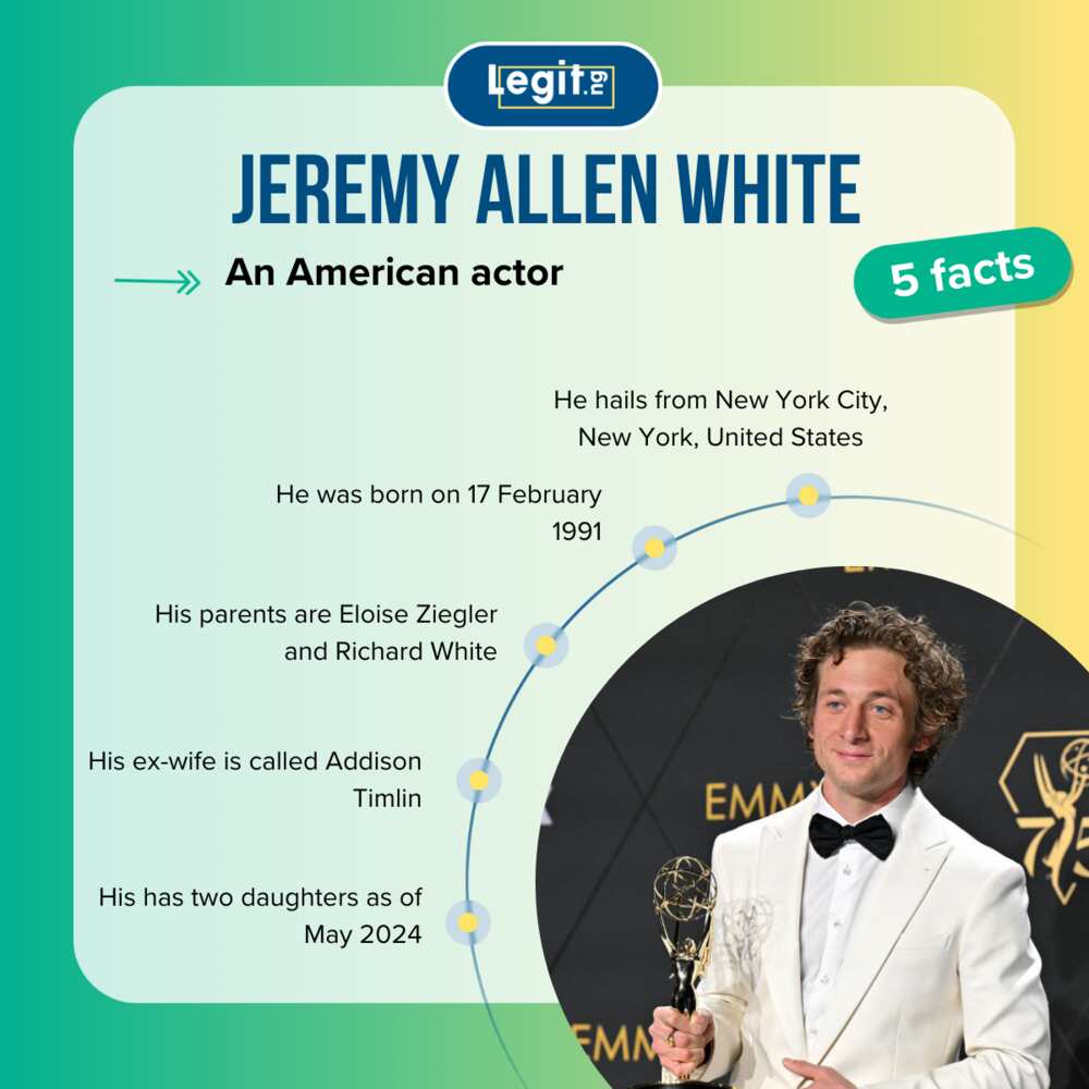Facts about Jeremy Allen White