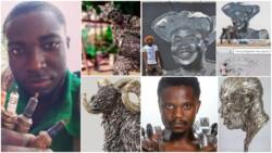 5 Nigerian artists whose works are making waves internationally, one of them used spoons to create cute arts