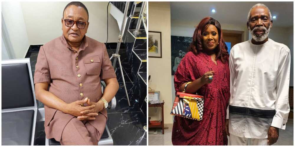 Jide Kosoko reacts to emotional photo of Nollywood star, prays for wife Joke Silva