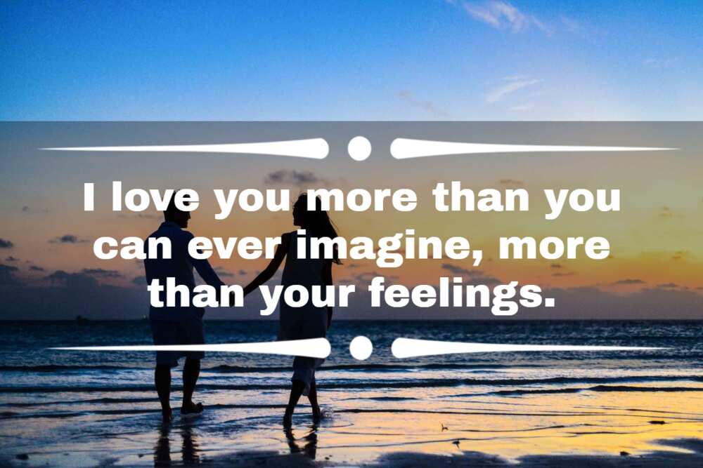 I love you more than anything I love you more than anything
