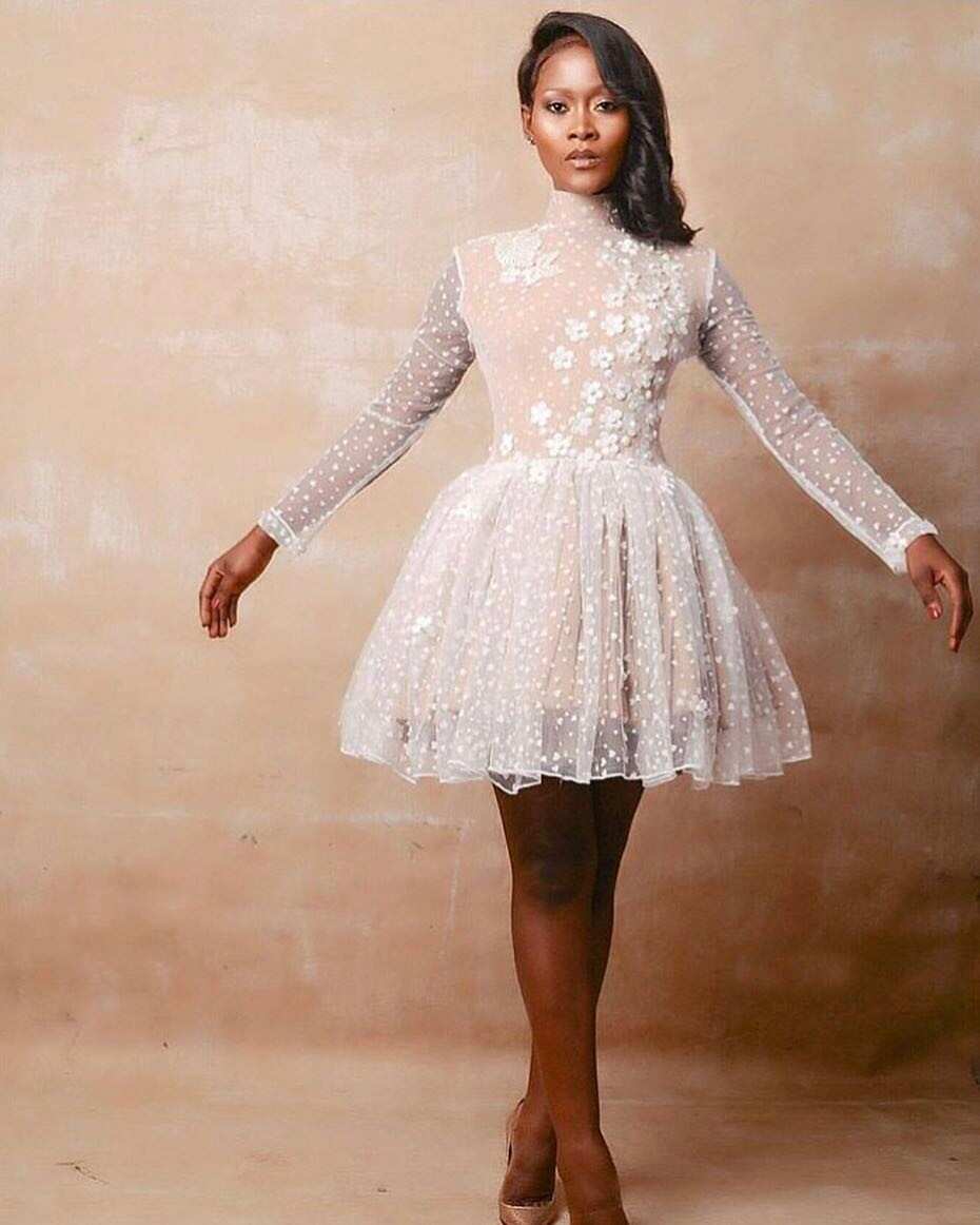 Short court wedding dress Short court wedding dress
