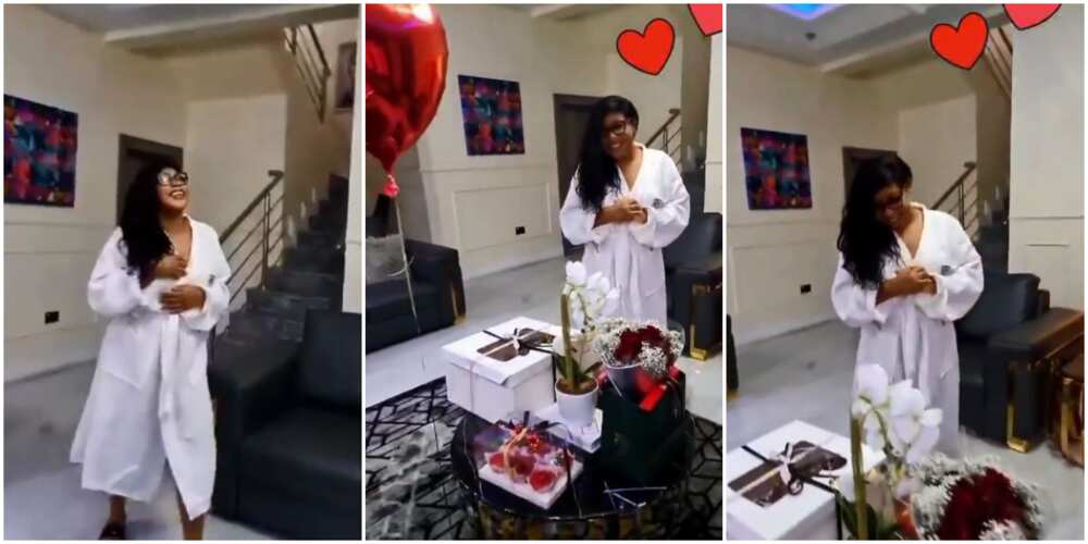 Actress Rita Dominic’s bae treats her to lovely Valentine’s Day surprise
