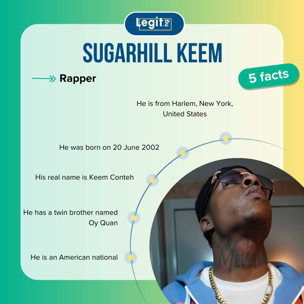 Facts about SugarHill Keem