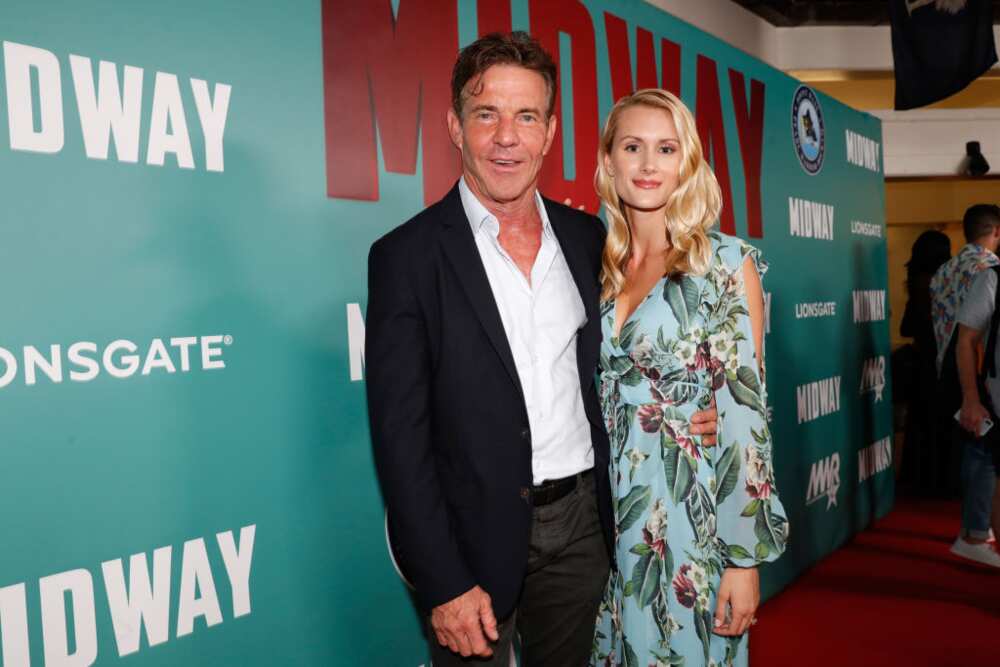 Dennis Quaid and Laura Savoie Dennis Quaid and Laura Savoie