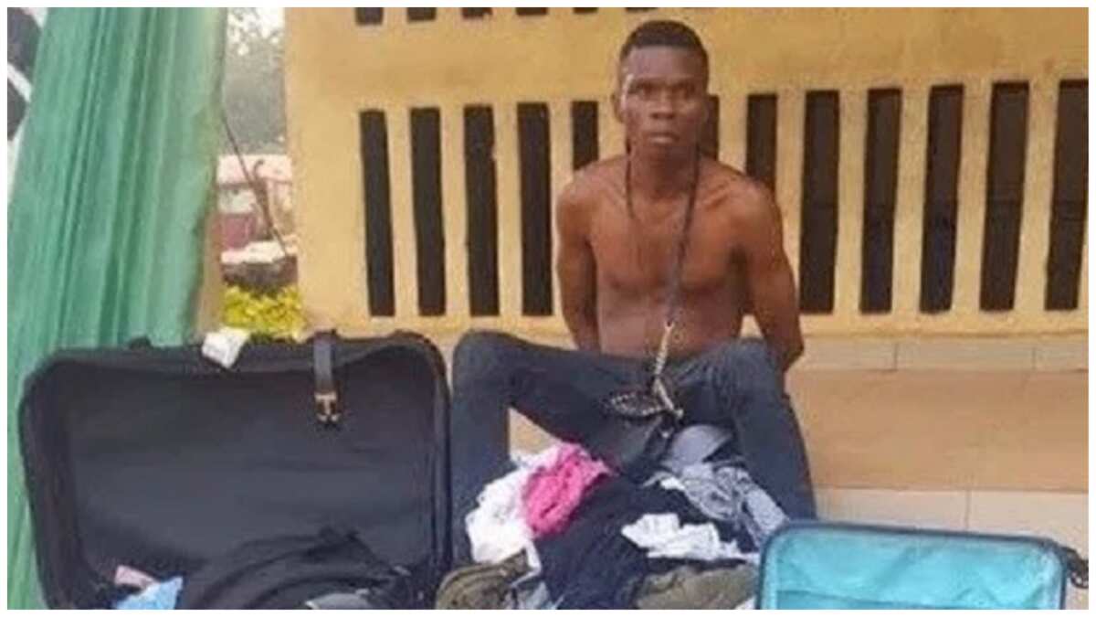 Man arrested for robbing his cousin on holiday in Nigeria