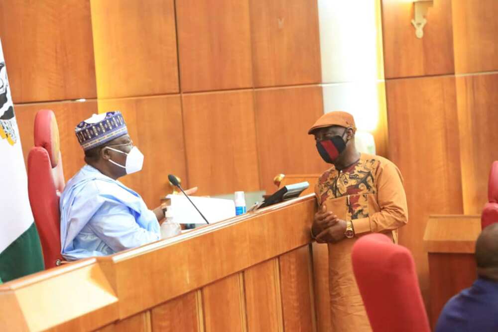 NASS: Ahmad Lawan swears in new APC senator, gives reason