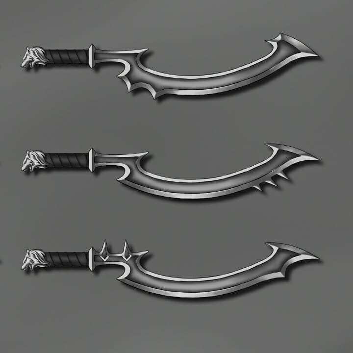 types of sword